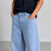 Light Blue Baggy Jeans—Men