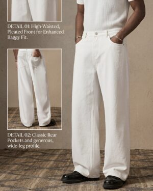 White Baggy Jeans