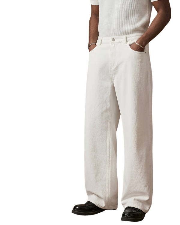 White Baggy Jeans